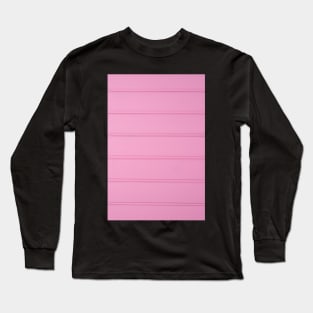 Pink wood texture Long Sleeve T-Shirt